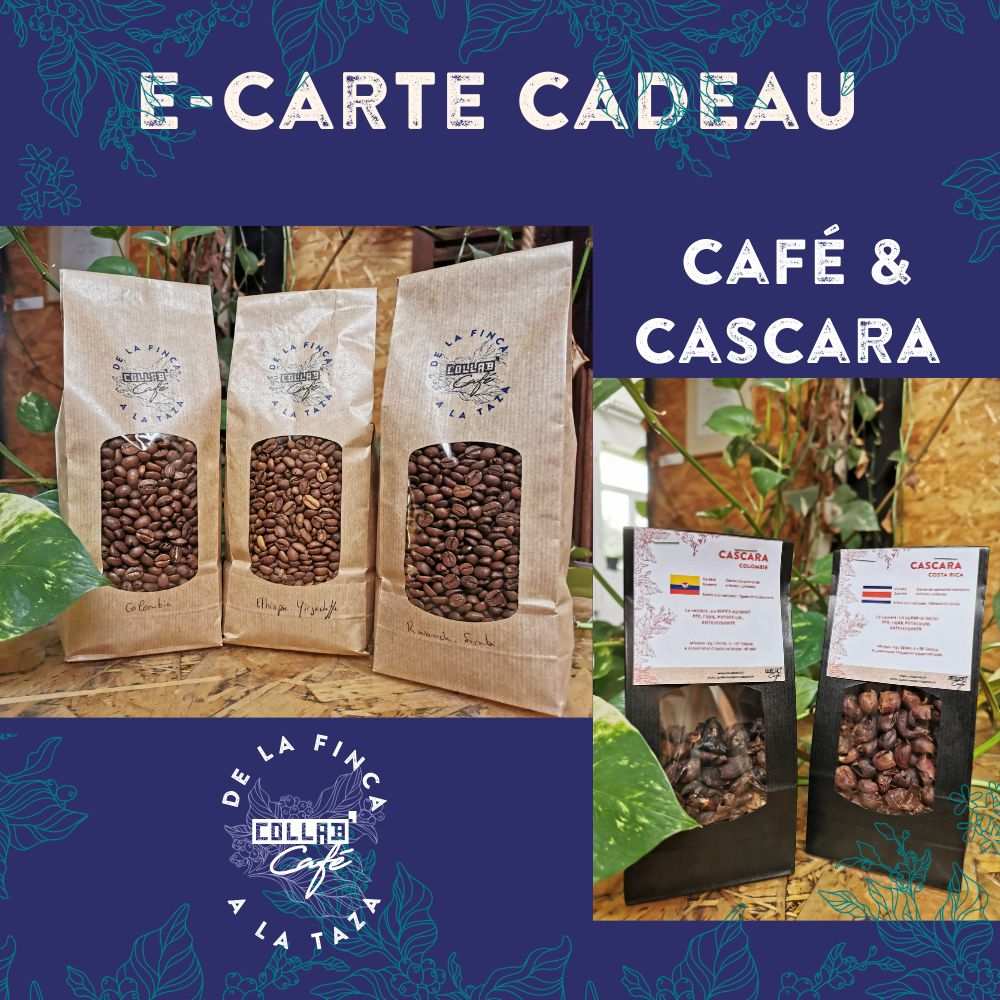 CARTES CADEAUX Café & Cascara