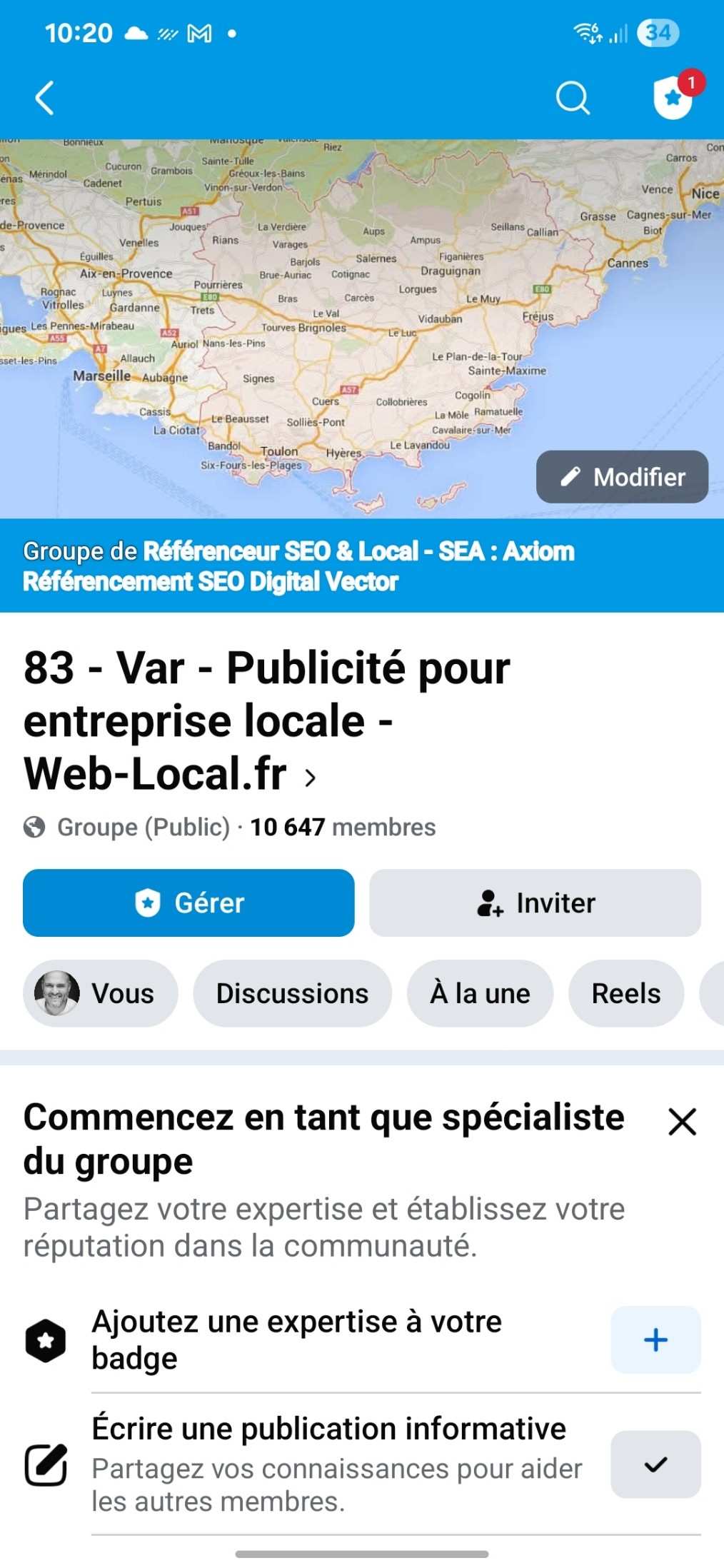 SMO - Boostez les impressions de vos publications professionnelles sur FB