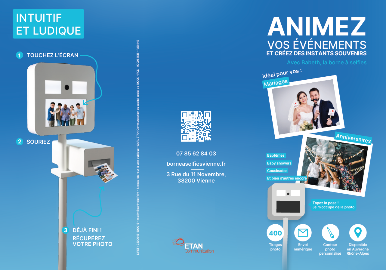 10% de remise WinorWin sur une location Borne à Selfie