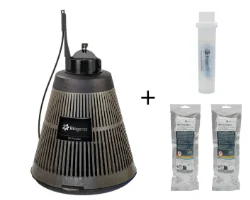 Piège à moustiques professionnel BG-Protector Biogents + appât BG-Mozzibait 4 mois de protection