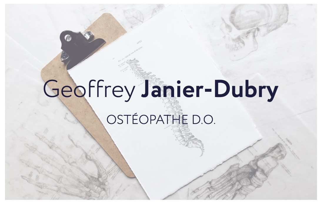 GEOFFREY JANIER-DUBRY OSTEOPATHE